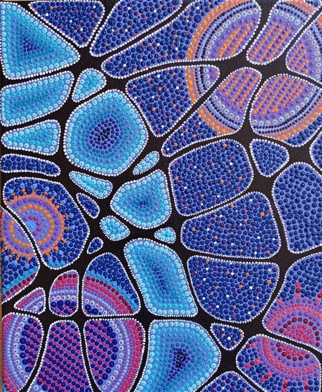 Steentjes II 25x30cm